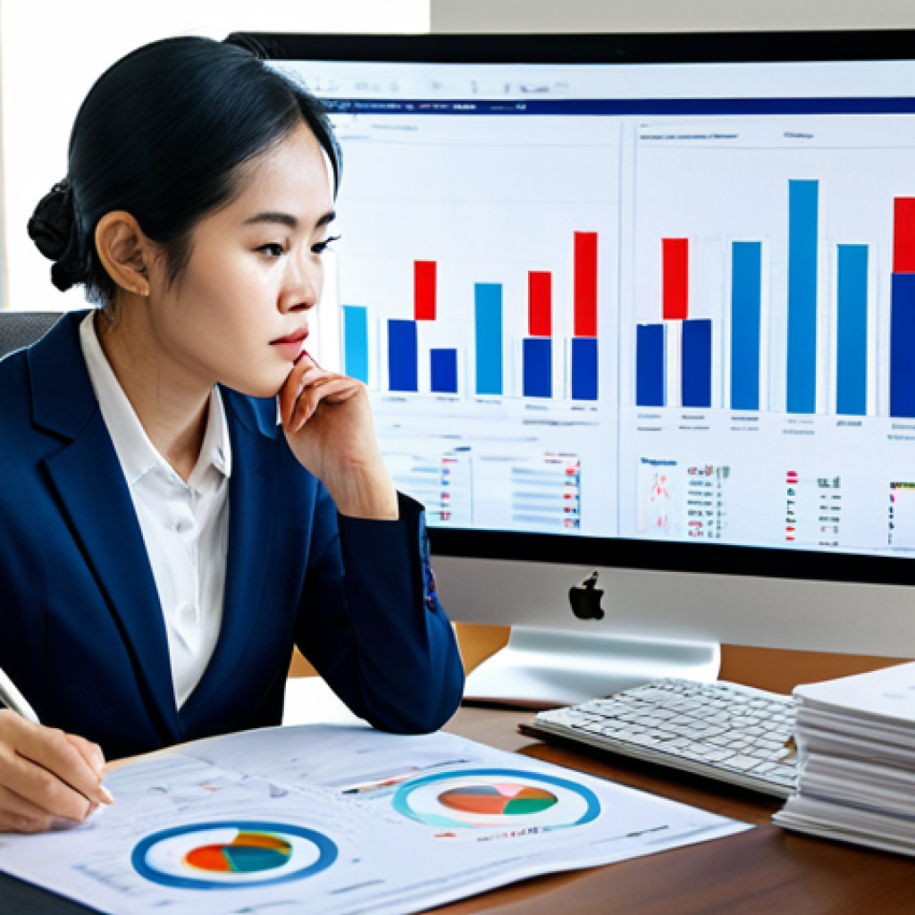 A focused Vietnamese financial analyst, fully clothed in a professional business suit, deeply engrossed in research. Sitting comfortably at a sleek, modern desk in a sunlit, contemporary office space with subtle Vietnamese architectural elements. A high-resolution monitor displays complex financial charts and legal documents related to P2P lending platforms. There are neatly organized professional books and a pen on the desk. Professional photography, high-resolution, sharp focus, natural light, realistic, perfect anatomy, correct proportions, natural pose, well-formed hands, proper finger count, natural body proportions, professional dress, modest clothing, appropriate attire, safe for work, appropriate content, family-friendly.