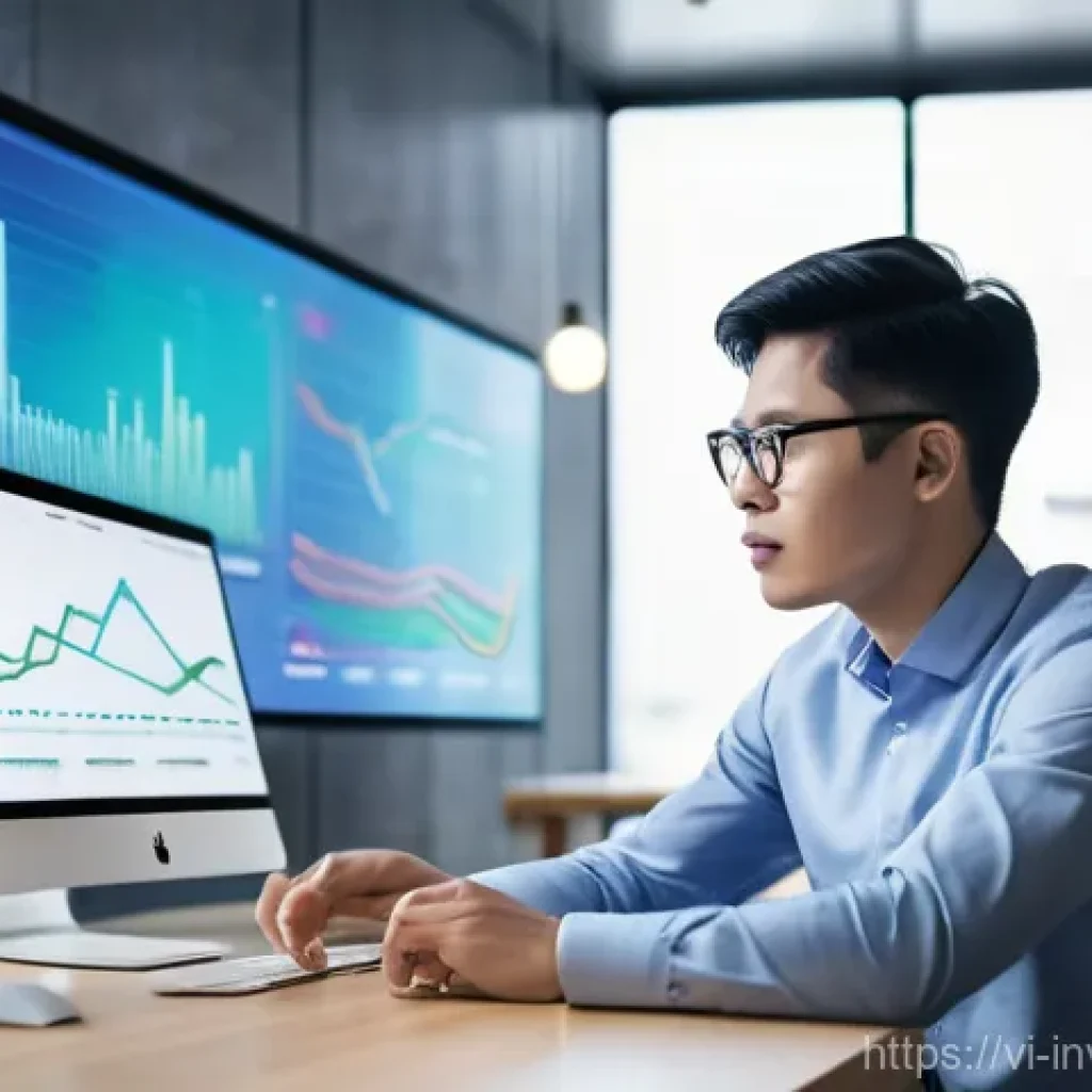 PP 대출과 투자 포트폴리오 다각화 - **Prompt:** A dynamic, bright image featuring a young Vietnamese professional, casually dressed in s...